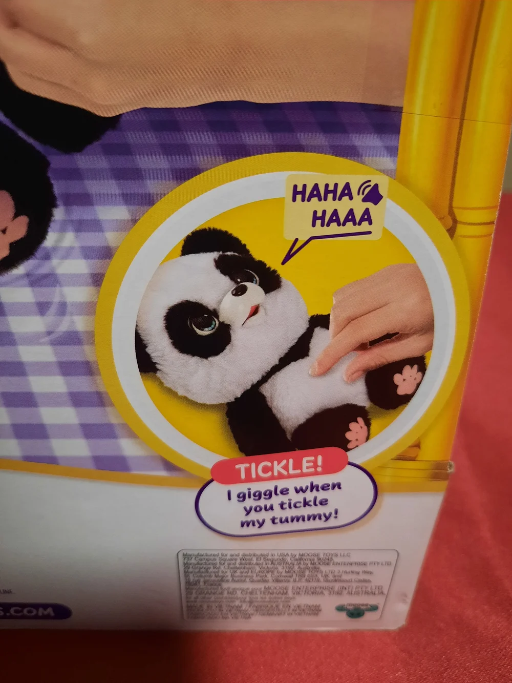 Little Live Pets MY Baby Panda 'ChuChu'  Plush Toy  Interactive Panda